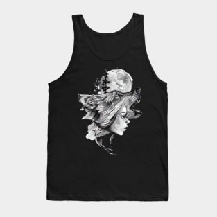 Woman Wolf Tank Top